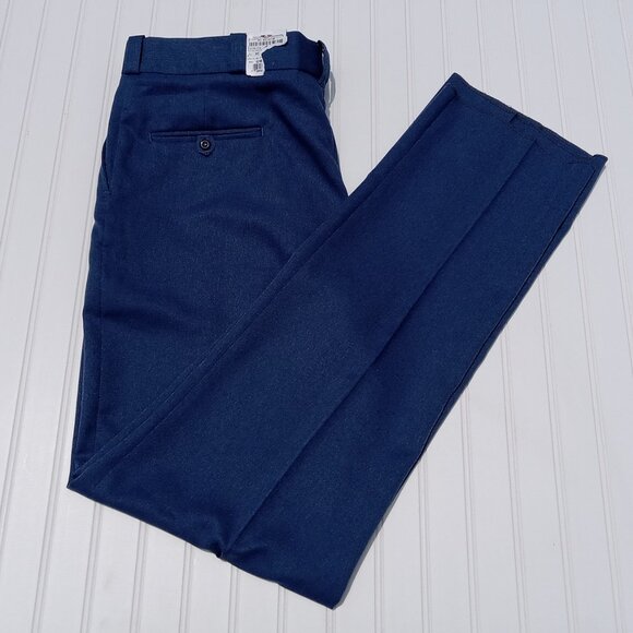 Flying Cross Fechheimer Uniform Pants 42 French Blue Unhemmed Poly Garbadine NEW - Picture 1 of 15